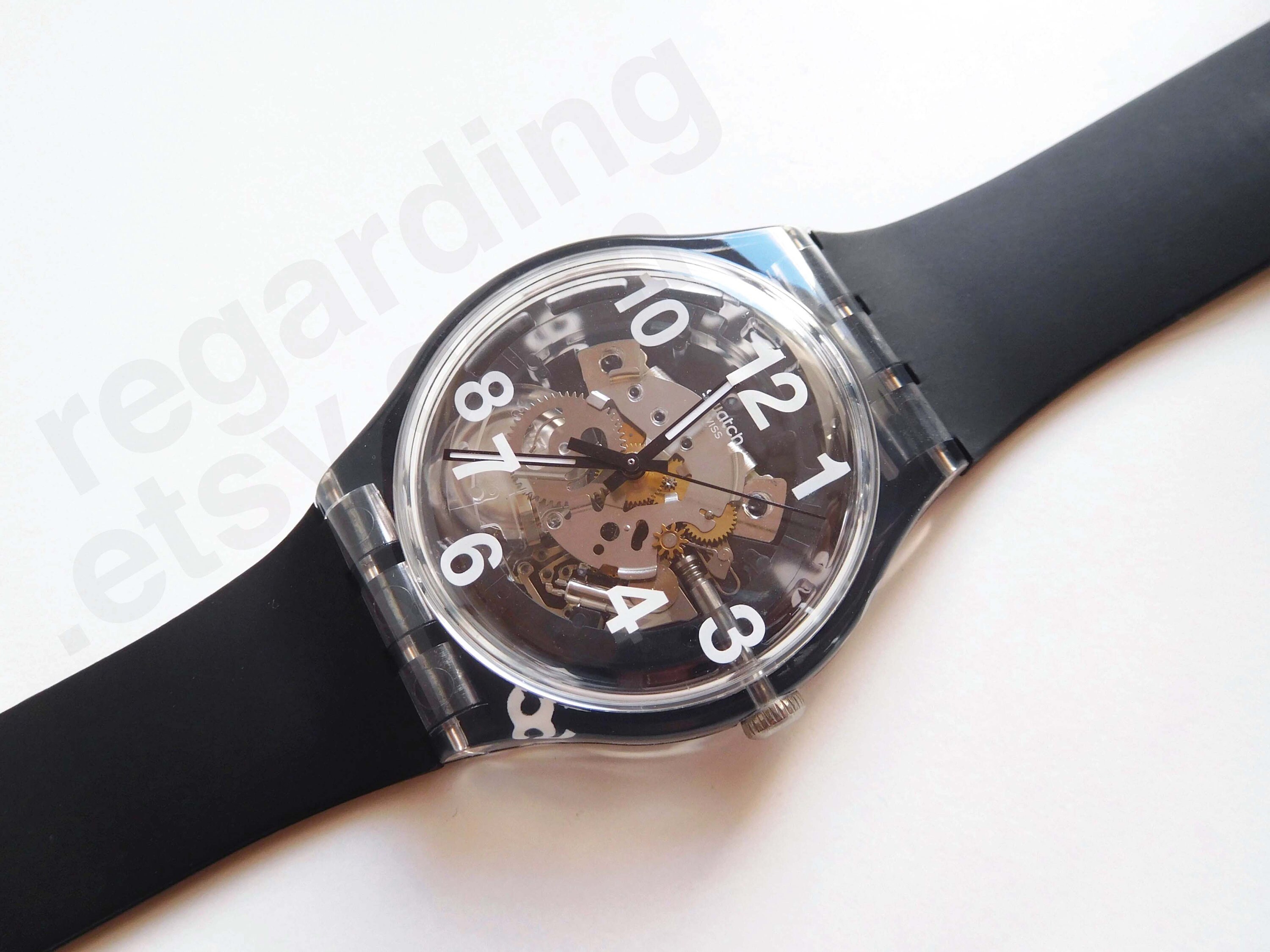 Jual Kualitas Terbaik Swatch Suok135 Black Board Original Jam Tangan Unisex  Swatch Skeleton di Lapak Yosep H | Bukalapak