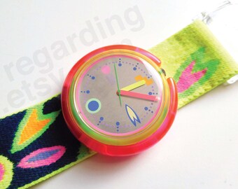 1990s 1991 Swatch Watch LK135  display picture 1
