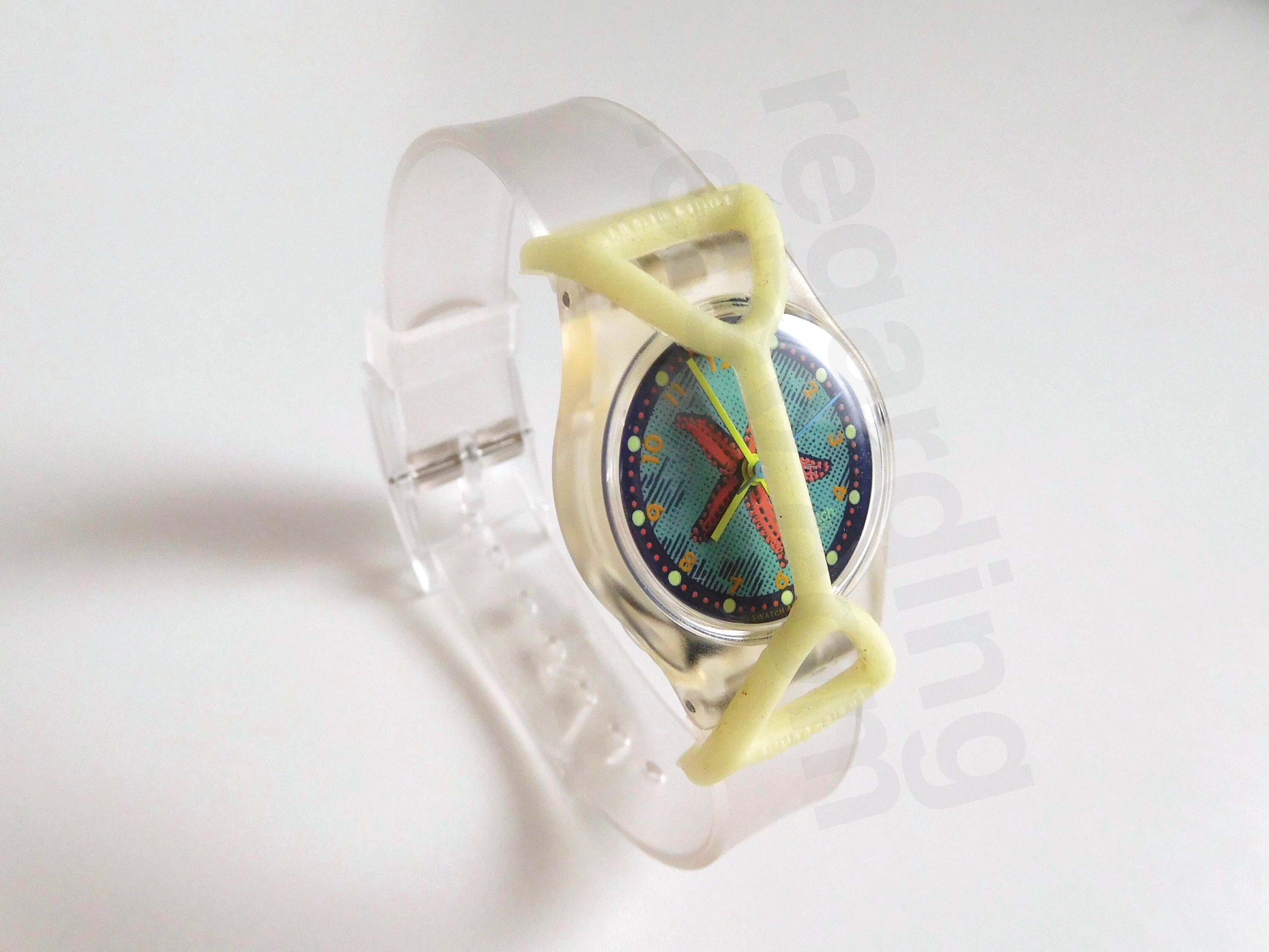 Swatch rising star swatch swatch star fish watch 1990s swatch y2k watch Swatch Fish Watch - Etsy main image 3