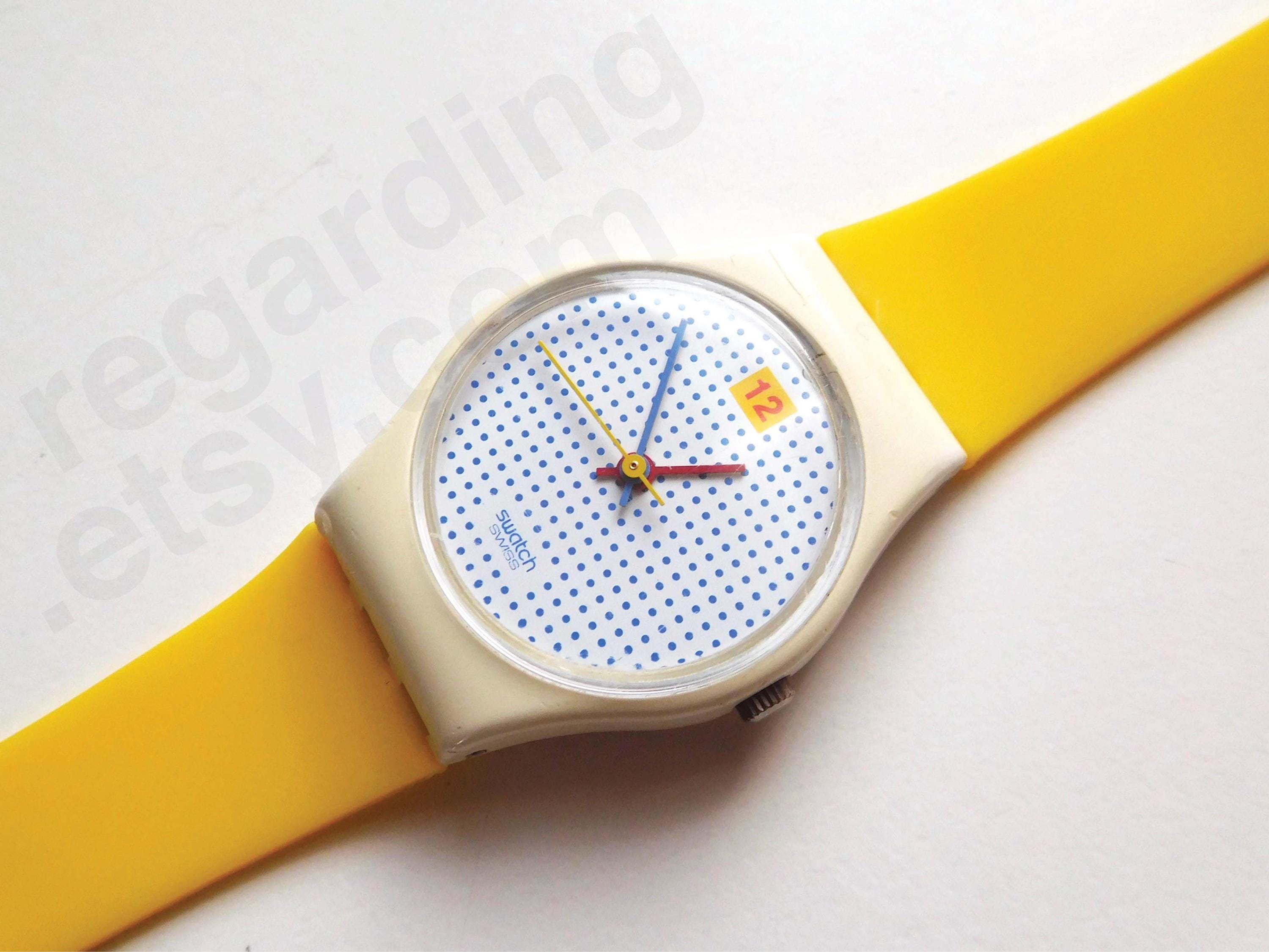 1980s 1986 Swatch Watch LW104 