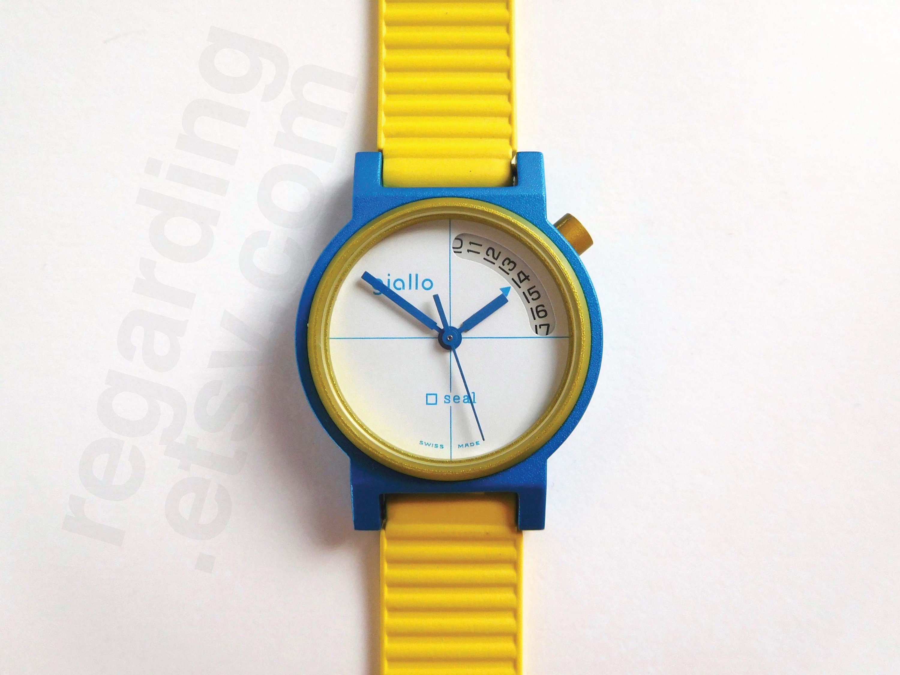 1980s Giallo Seal Swiss Date Watch, 25mm Ladies/kids Size XS  display picture 1