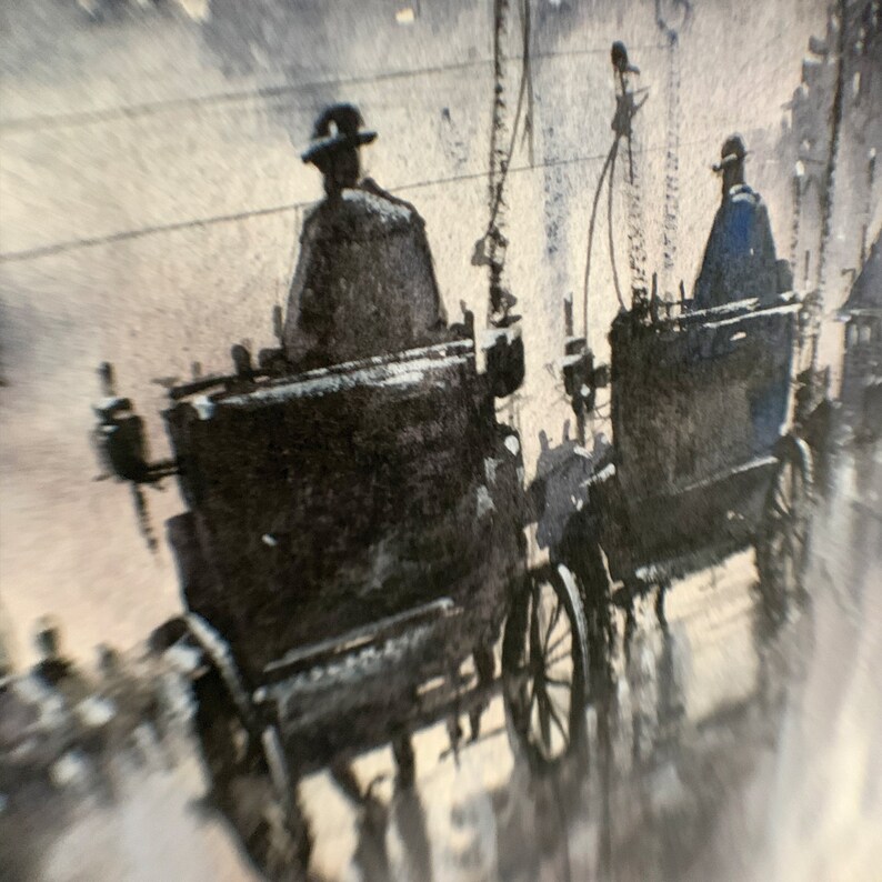 Old London Watercolor Artprint image 2