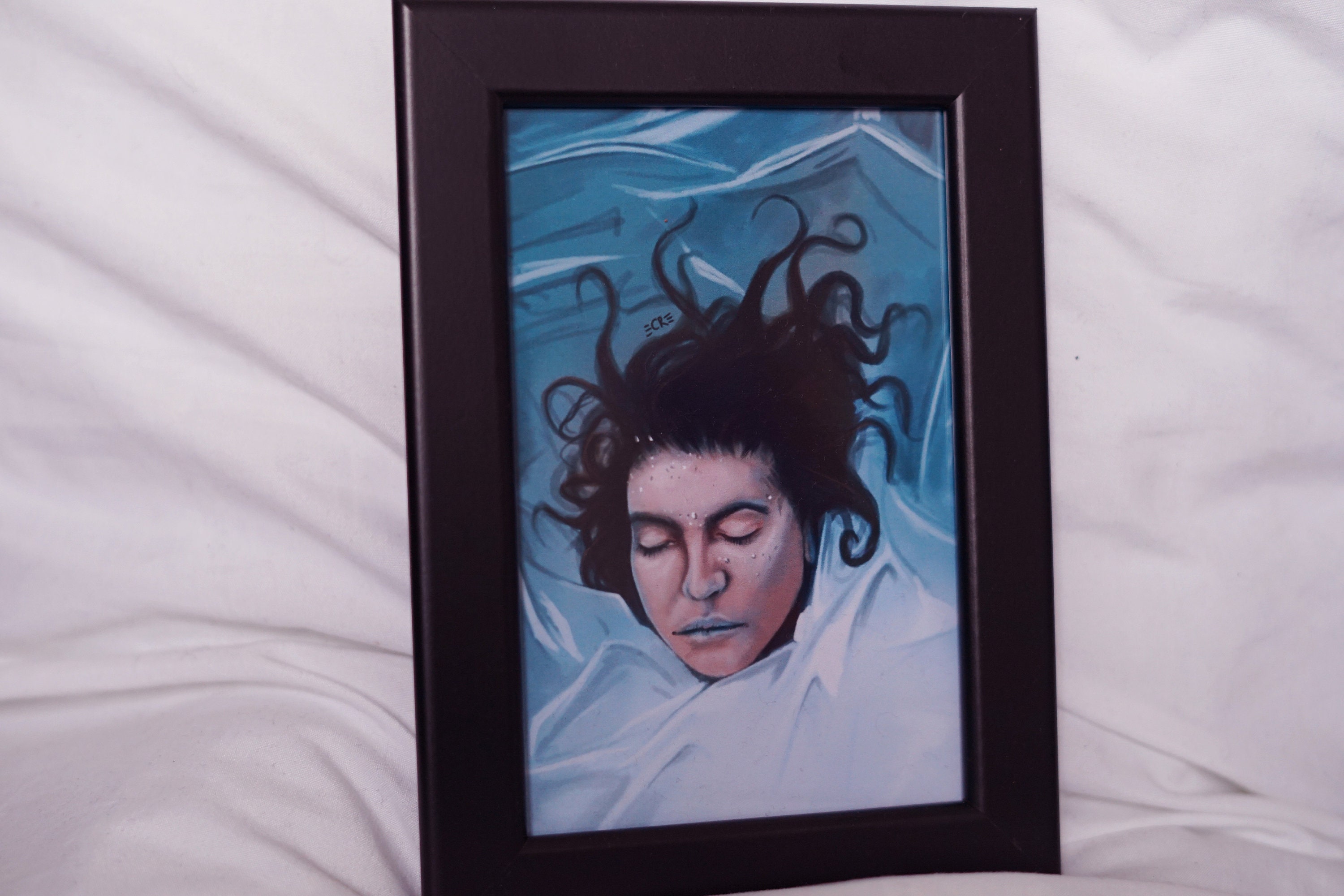 Laura Palmer Inspired Art Print With Frame 50