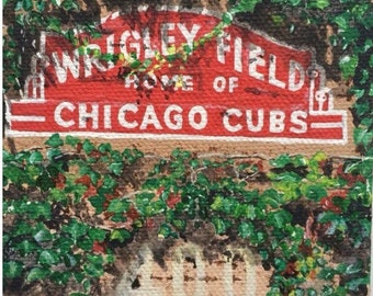 Chicago Cubs Wrigley Ivy