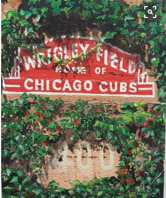 Chicago Cubs Wrigley Ivy