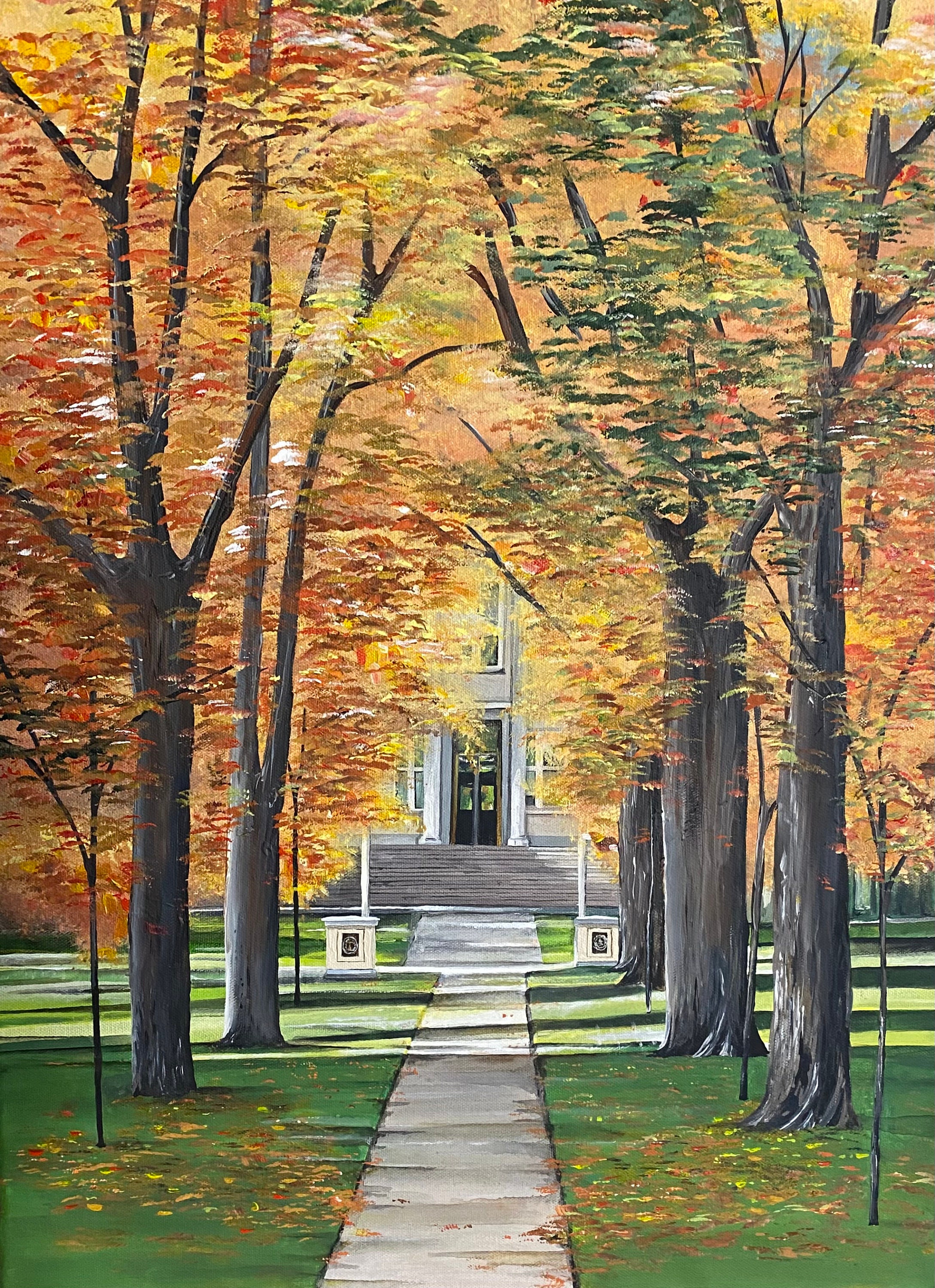 Csu During Fall CSU Oval in Fall - Etsy