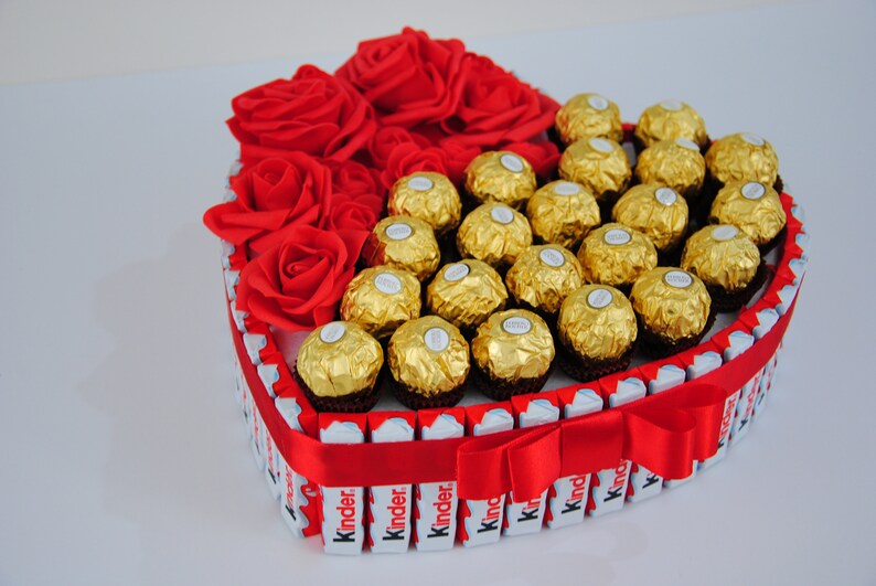 Luxury Chocolate Hamper Ferrero Rocher Valentines Day Etsy
