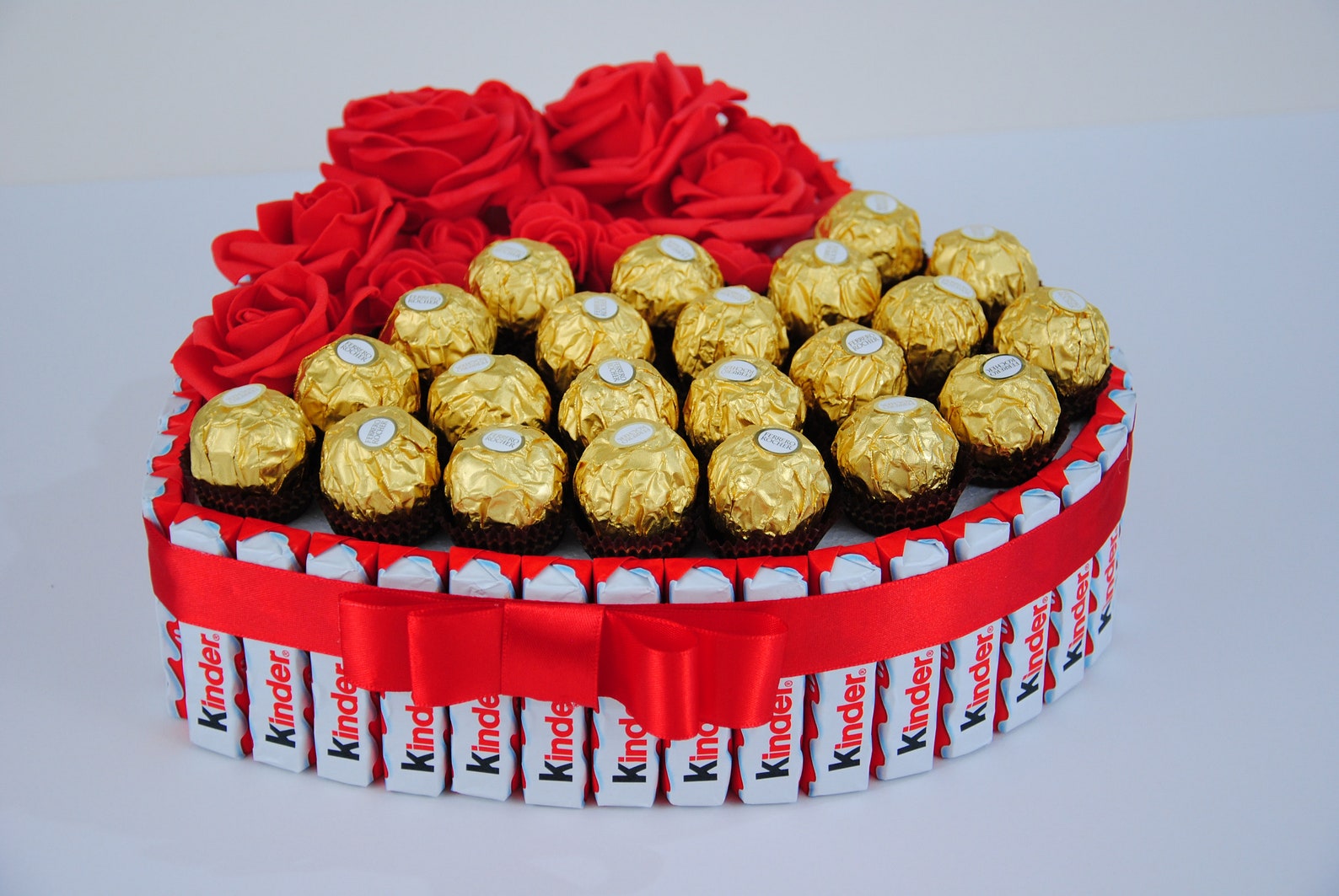 Luxury chocolate hamper Ferrero RocherKinder milk chocolate Etsy