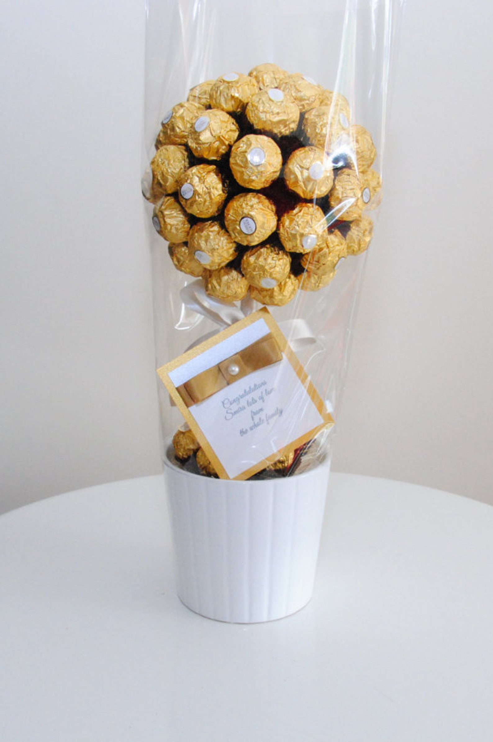 Ferrero Rocher Baum süßer Baum Schokolade Etsy
