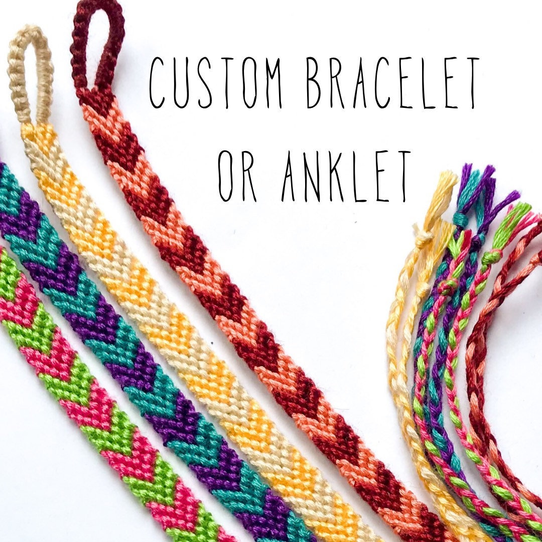 Anklet Double Chevron Wrap Band 