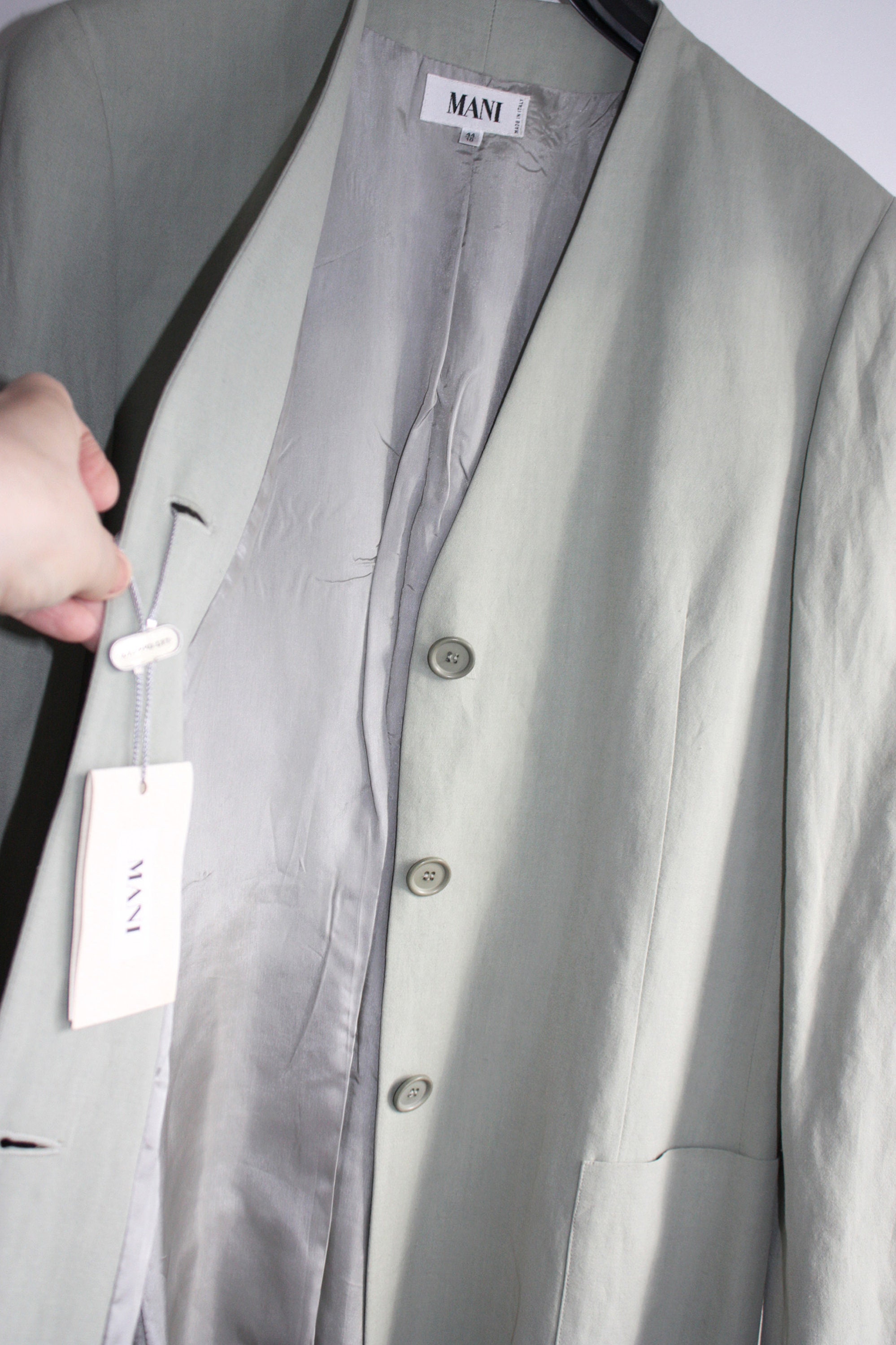 Giorgio Armani Tailored Blazer Coat Jacket Unused Vintage