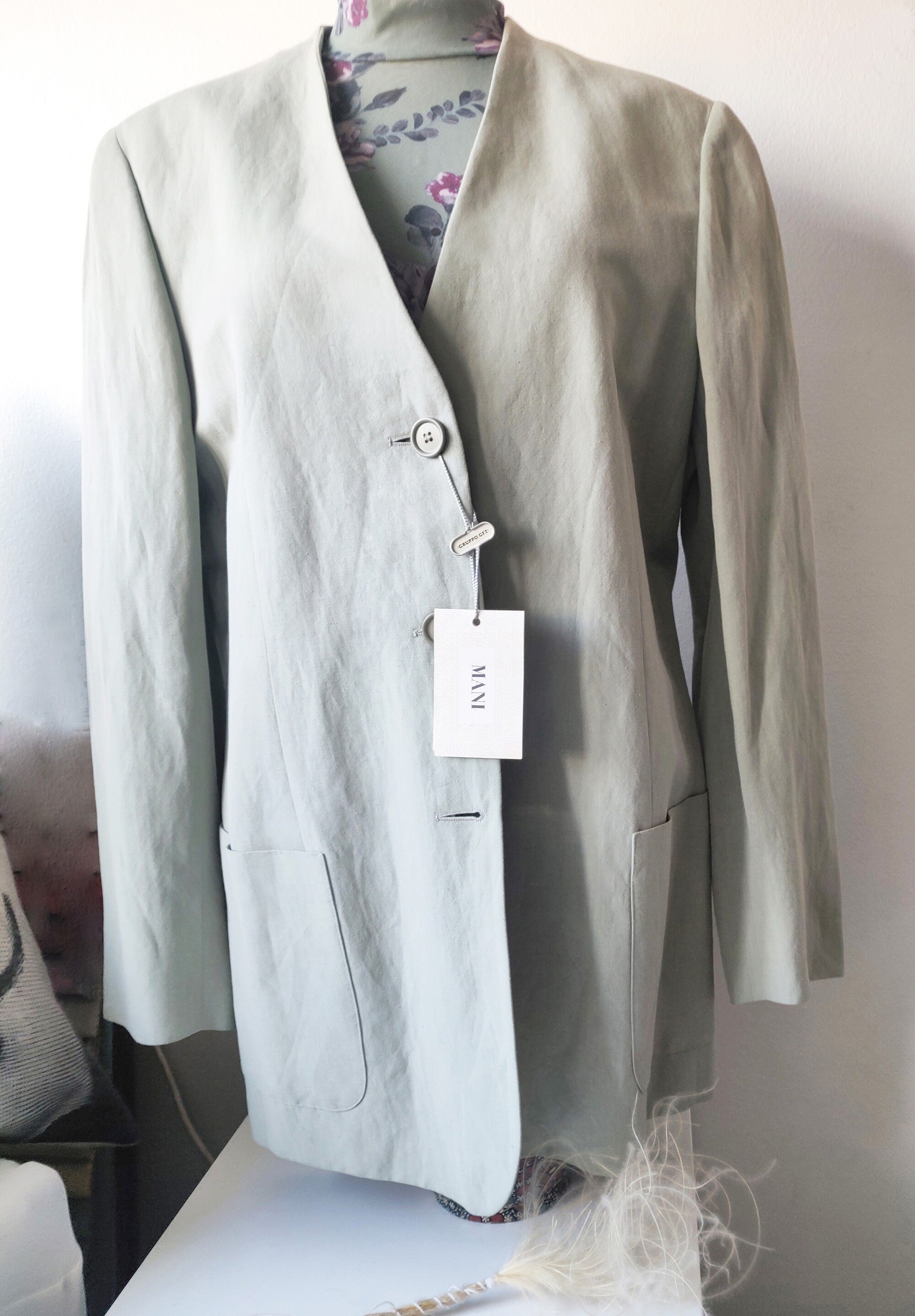 Giorgio Armani Tailored Blazer Coat Jacket Unused Vintage