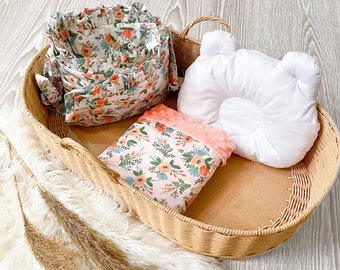 Moses Basket Bedding Etsy
