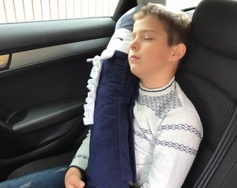 Seat belt pillow | Etsy Travel Pillow and Seat Belt Covers