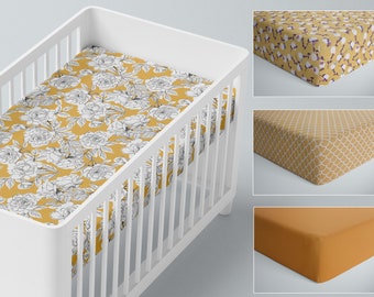 mustard cot bedding