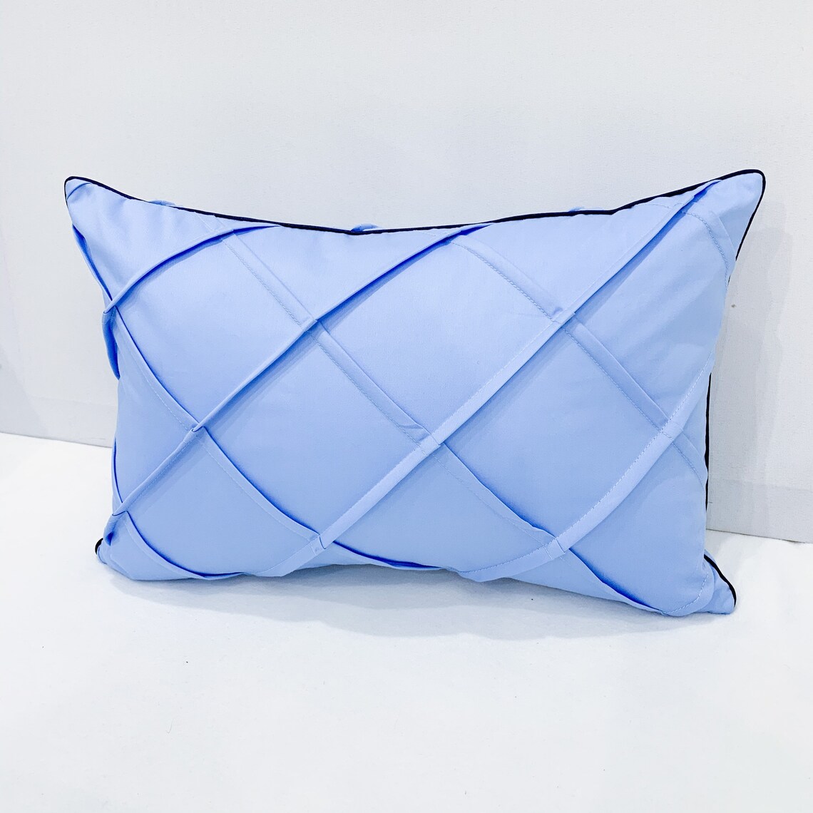 Baby blue crib bumper set baby boy cot bumper blue crib Etsy