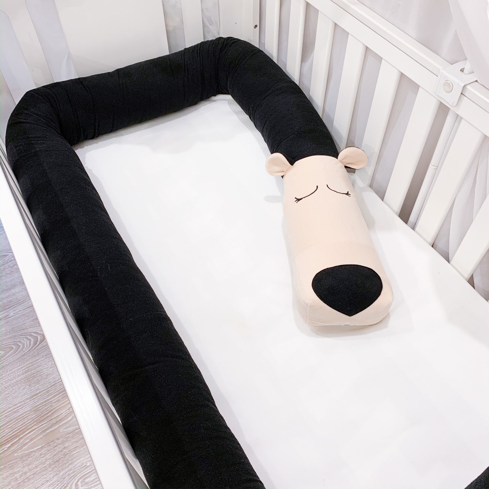 Bear Bedding Forest Crib Bedding Woodland Crib Bumper Etsy