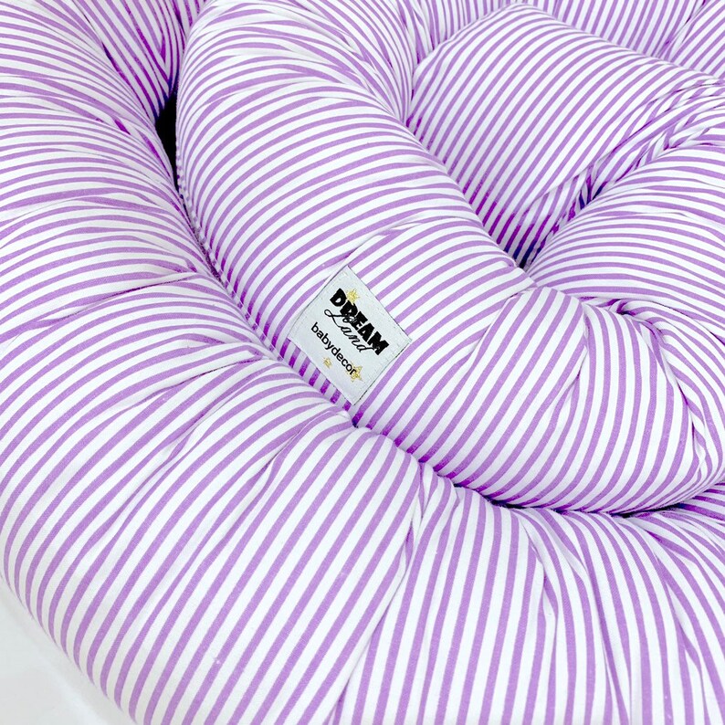 Violet Crib Bumper Violet Horse Bedding Lavender Crib Etsy