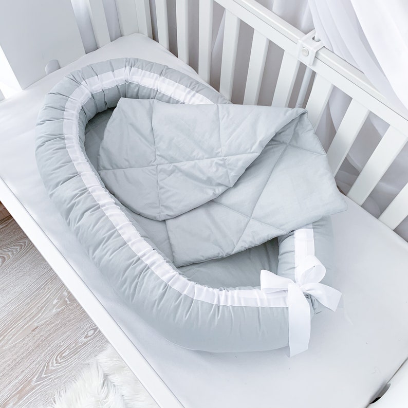 Babynest Baby Sleep Nest Organic Baby Cocoon Baby Nest Etsy