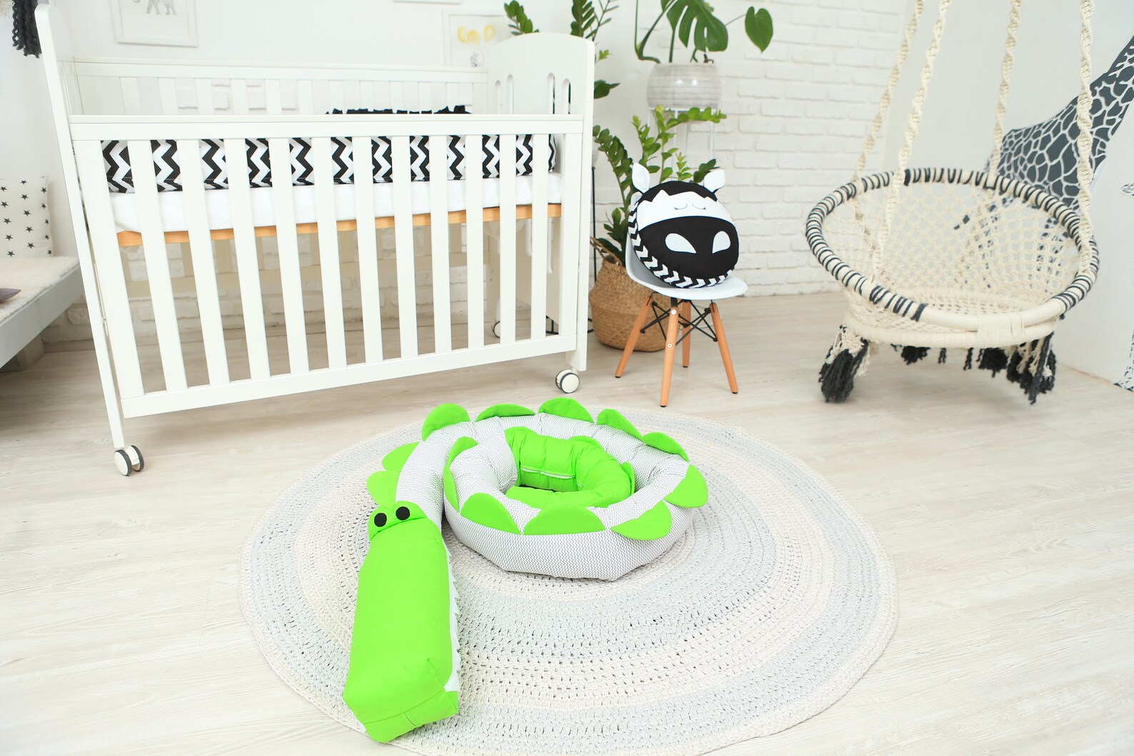 Safari Crib Bumpers Baby Crib Bumper Crocodile Crib Bumper Etsy