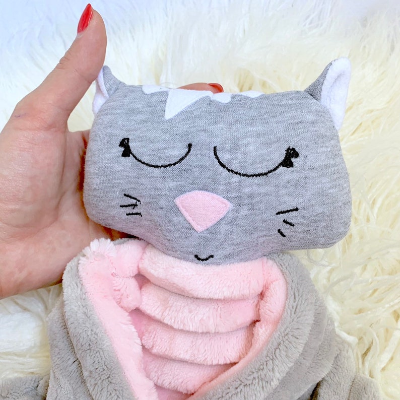 Cat LOVEY Plush Toy Baby Gift Baby Comforter Babygift Baby Etsy
