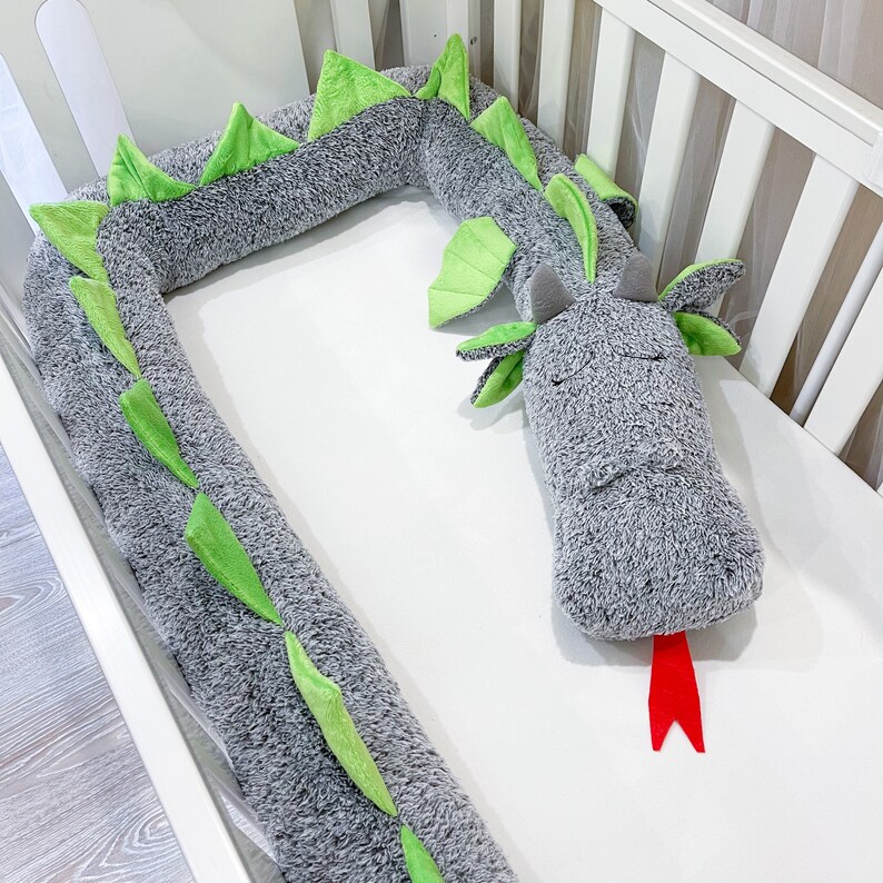 plush crib bumper