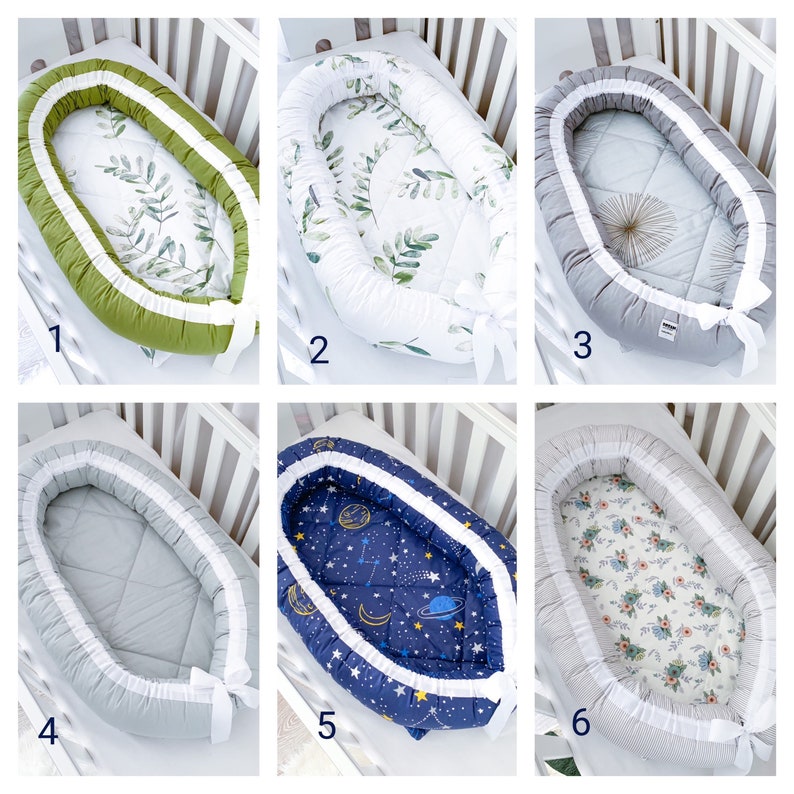 Baby nest babynest baby lounger baby nest bed sleep nest Etsy
