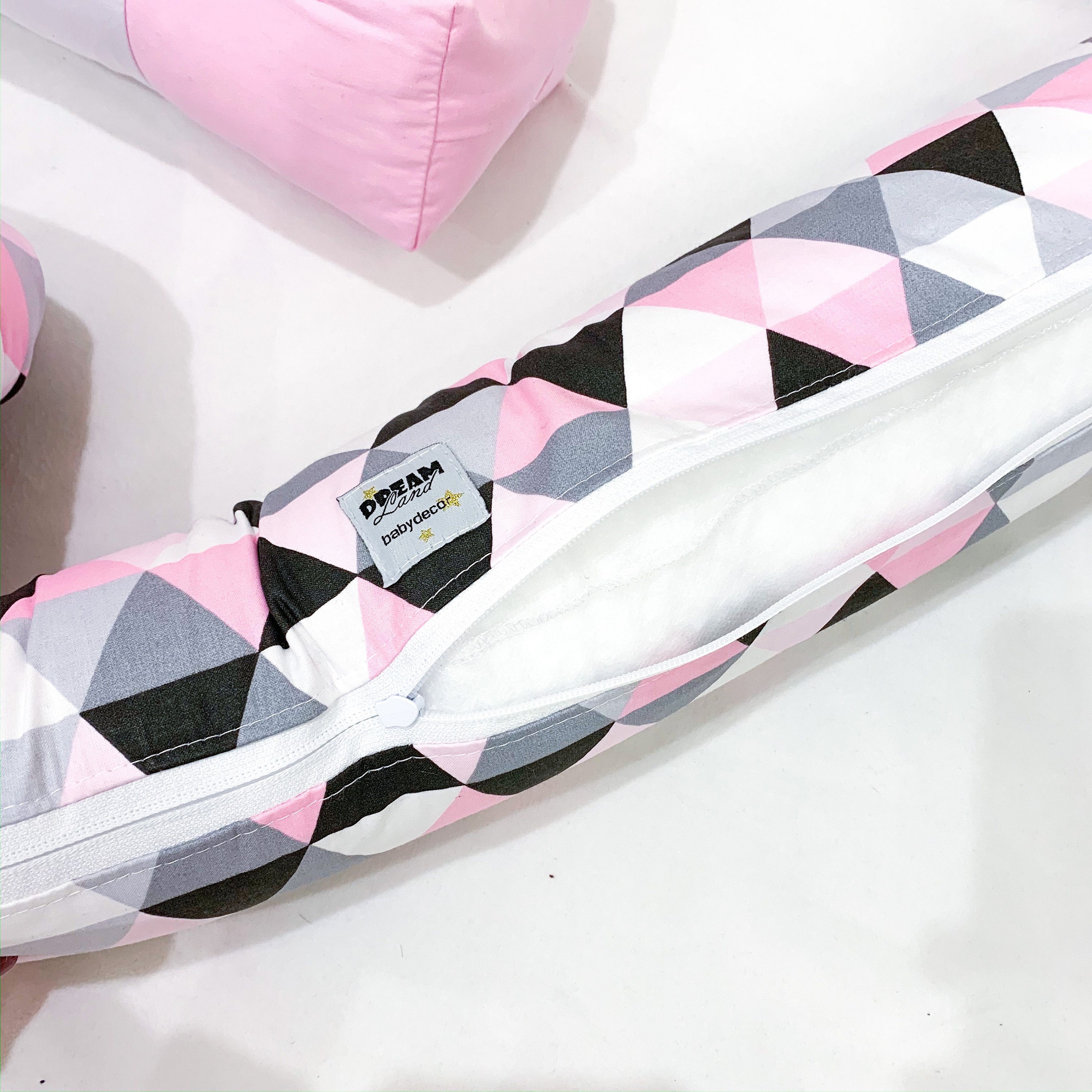 Giraffe Crib Bumper Safari Nursery Pillow Giraffe Baby Etsy