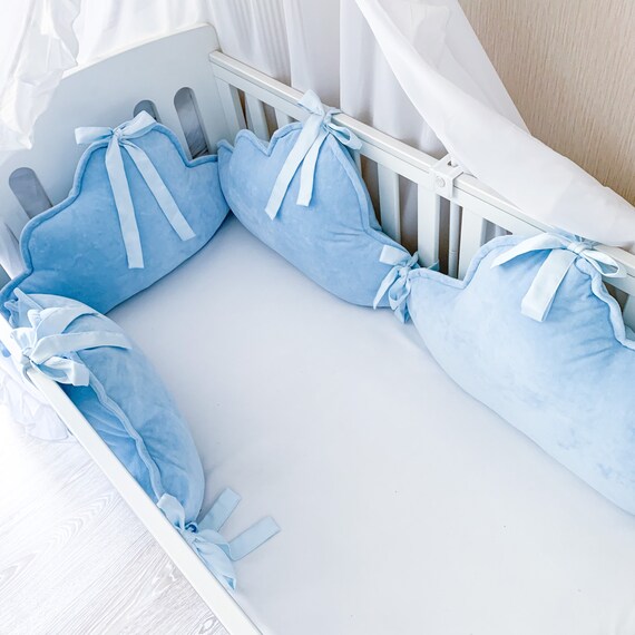 cloud crib bumper