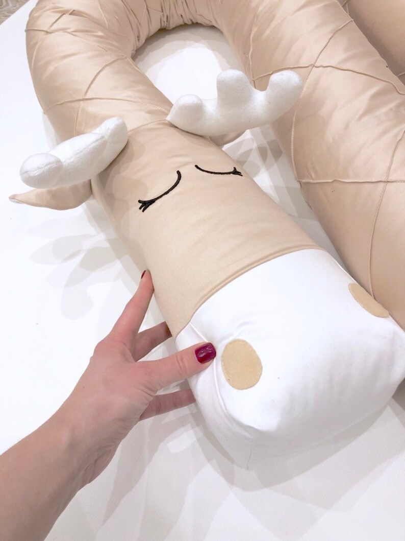 Baby Bed Bumper Twin Bed Bumper Moose Crib Bumper Toddler Etsy