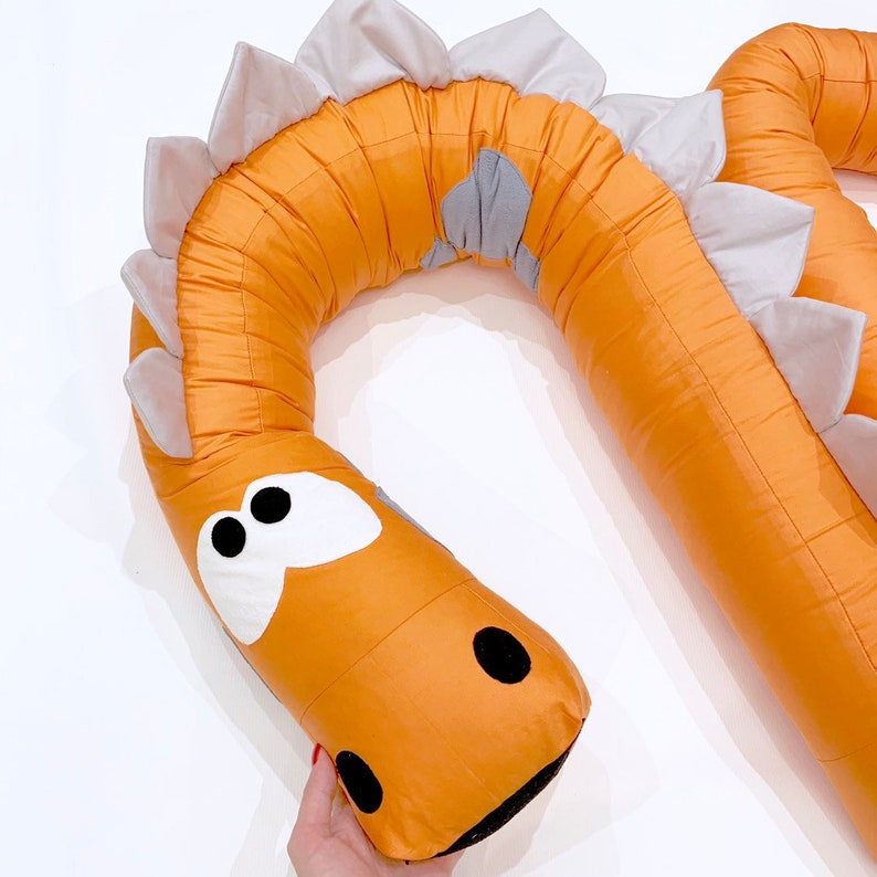 Dino crib bedding baby crib bumper dino nursery bumper dino Etsy