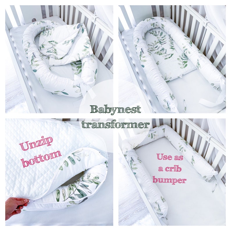 Baby nest babynest baby lounger baby nest bed sleep nest Etsy