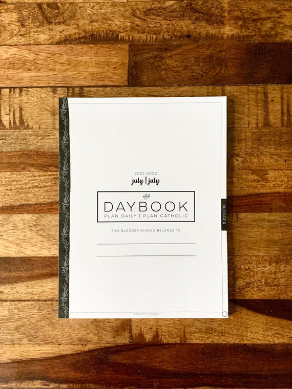 Brown Academic Calendar 2022 Blogger Bundle July 1 2021 July 31 2022 Daybook | Etsy Australia