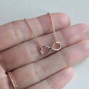 Infinity Anklet • Sterling Silver or Gold Filled • Dainty Chain • Minimalist Jewelry • Everyday Gift for Her