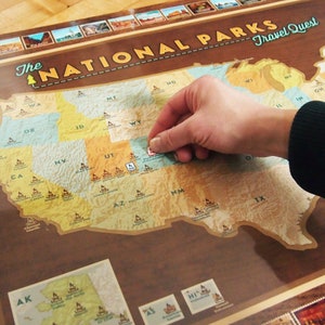 National Parks Travel Quest Poster image 7