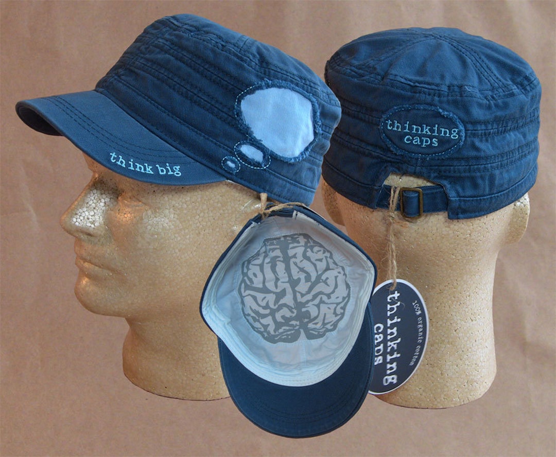 Think BIG! 100% Organic Cotton Corps-style Thinking Cap - Etsy