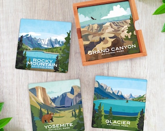 Build Your Own Set of National Parks Coasters - Any Quantity