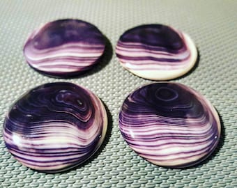 2 Round Cabochons & Disks no holes *promo photo choose size selections