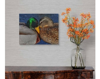2- "Mallard Duck Marriage" Digital Images Instant Download Printable Art for Wall Art Décor, Crafts, Invitations