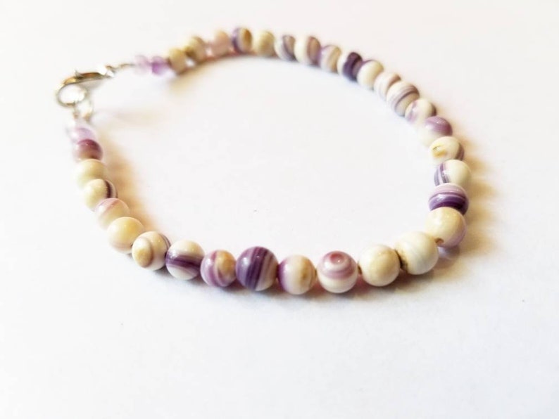 1 Light WAMPUM SMALL PEARL 5mm Necklace Choose a Size promo - Etsy