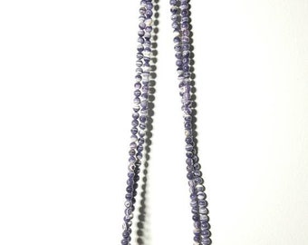 1 dark WAMPUM SMALL PEARL 5mm necklace choose a size *promo photo