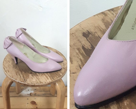 lilac color heels
