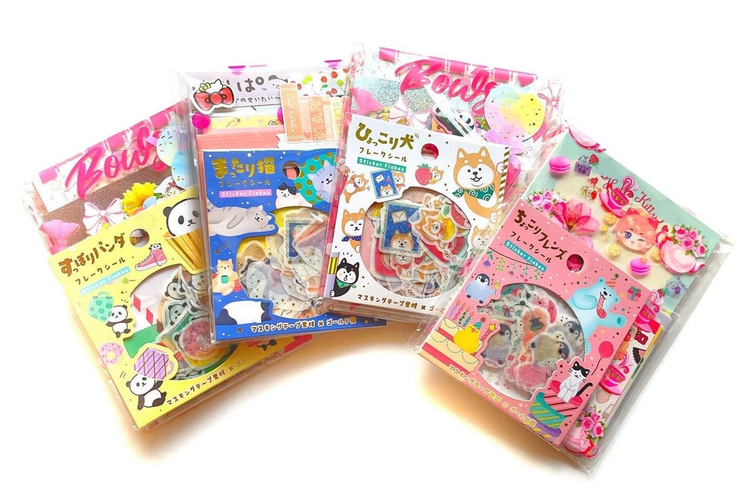 100pcs Kawaii Grab Bag Japanese Kawaii Memos Japanese Sticker - Etsy