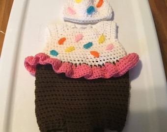 Cupcake costume, photo prop