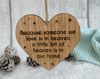 Memorial Christmas Decoration | Memorial Christmas Decoration | In loving Memory Decoration | Memorial Gift | In memory of gift