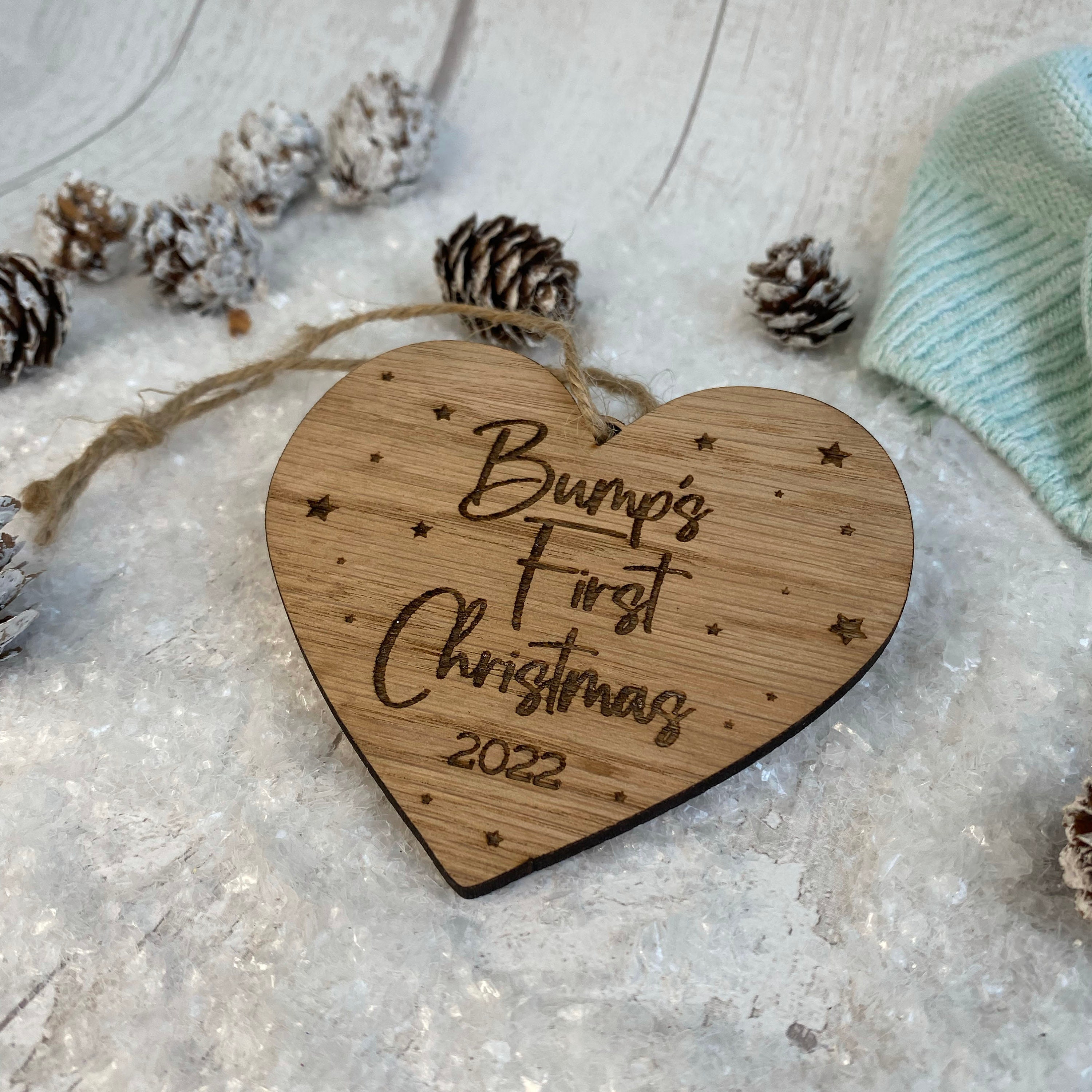 Bumps 1st Christmas Bumps First Christmas Decoration From Etsy UK