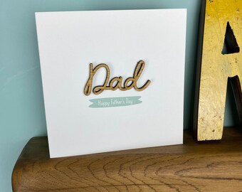 Tarjeta del día del padre / Tarjeta del día del padre / El mejor papá del mundo / Tarjeta del mejor papá / Regalo del día del padre / Día del padre divertido / Tarjeta linda del día del padre