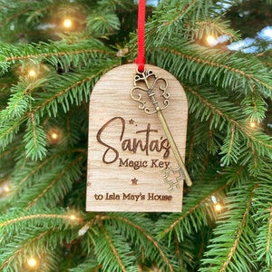 Personalised Santa's Magic Key | Santa’s magic key for Christmas eve box | Santa Magic Key | Santa's Key | Santa Key Christmas Eve