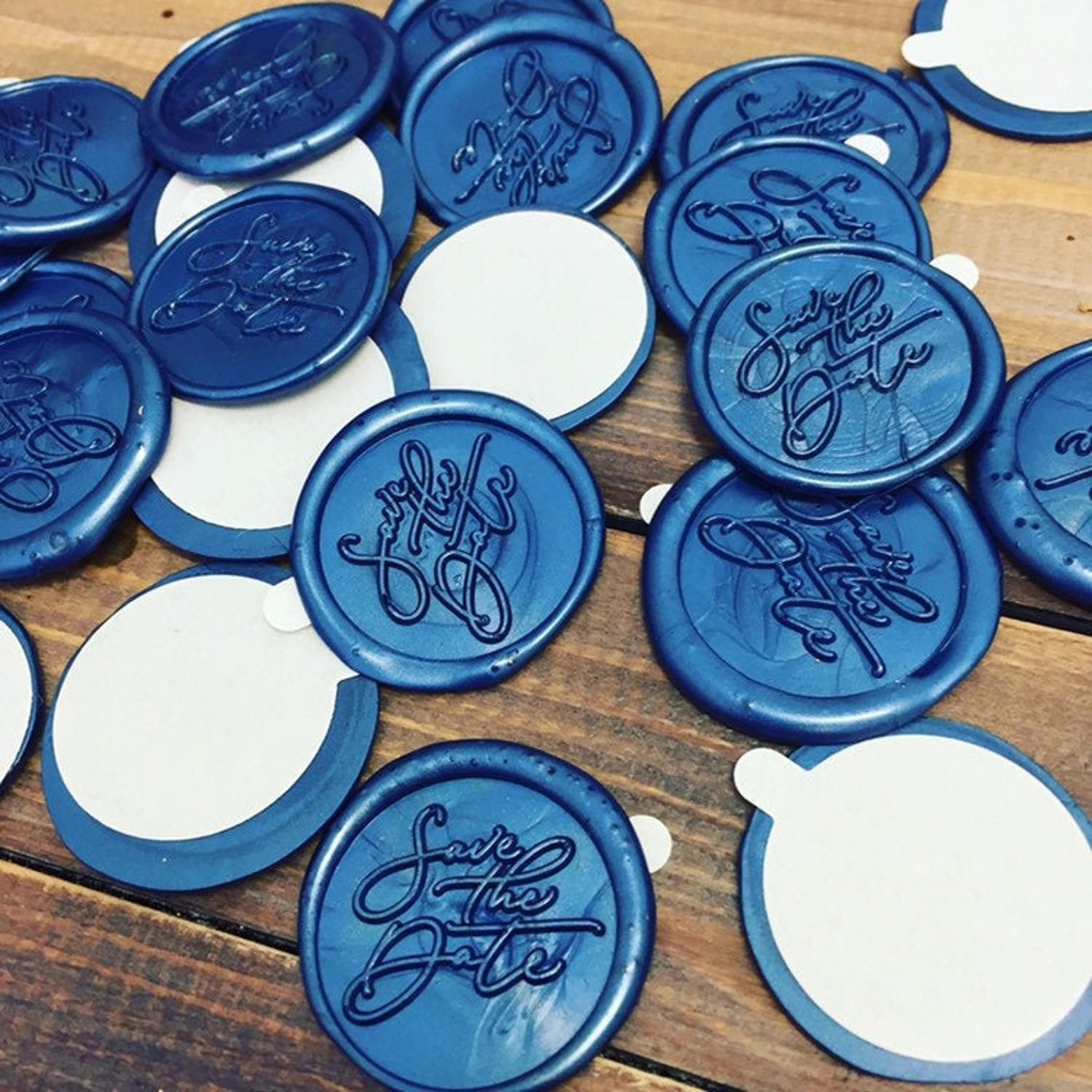 Wax Seal Stamp Self Adhesive Wax Seal Save the Date Wax Etsy UK
