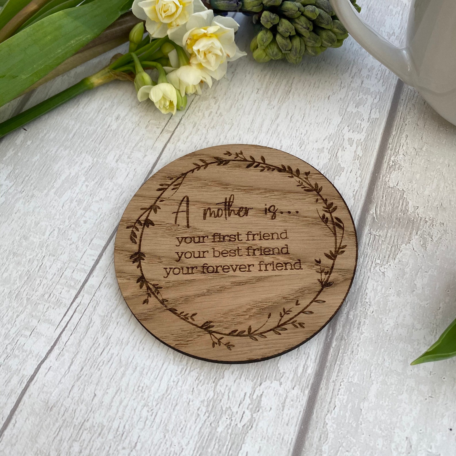 Mothers Day Coaster A Mum is... Coaster Mothers Day Gift Etsy